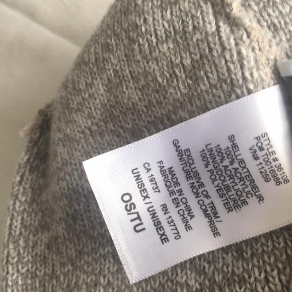 ROOTS SHELTY ROOTS73 KNIT TOQUE GREY MIX UNISEX - Picture 5 of 10